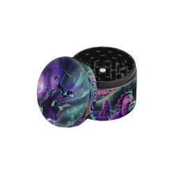 V Syndicate 4-Piece SharpShred 360 Grinder | 55mm | Bat Country