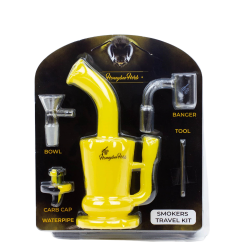 Honeybee Herb Hybrid Dab Rig Travel Pack