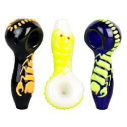 Scorpion Glow in the Dark Spoon Pipe