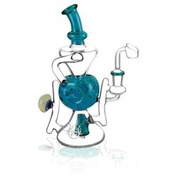 Pulsar Chrysalis Ultra Scientific Glass Egg Recycler | Side view 1