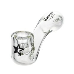 Famous X Sherlock Hand Pipe | Jade White