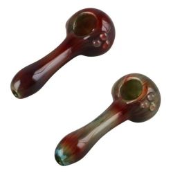 River Rock Streaked Spoon Pipe
