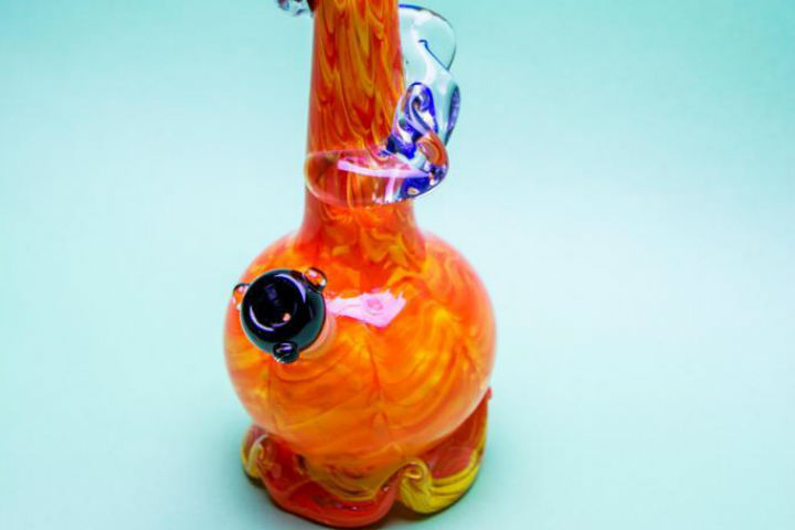 noble most colorful bongs orange